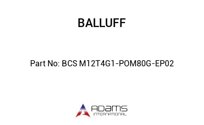 BCS M12T4G1-POM80G-EP02									