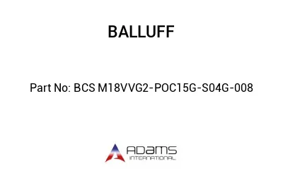 BCS M18VVG2-POC15G-S04G-008									