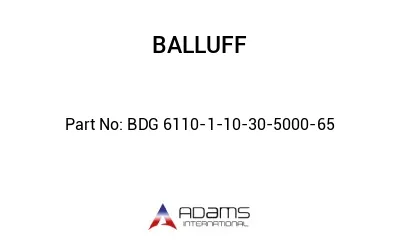 BDG 6110-1-10-30-5000-65									