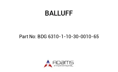 BDG 6310-1-10-30-0010-65									