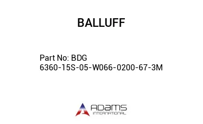 BDG 6360-15S-05-W066-0200-67-3M									