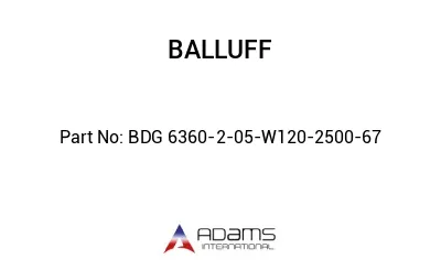 BDG 6360-2-05-W120-2500-67									