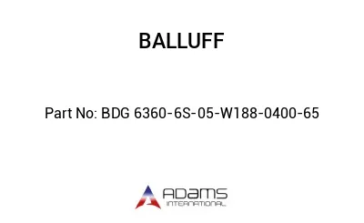 BDG 6360-6S-05-W188-0400-65									