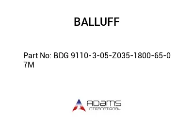 BDG 9110-3-05-Z035-1800-65-0	7M								