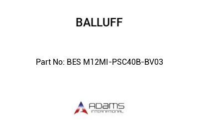 BES M12MI-PSC40B-BV03