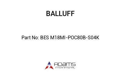 BES M18MI-POC80B-S04K