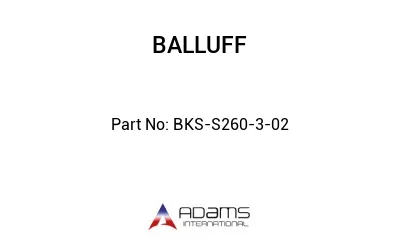 BKS-S260-3-02									