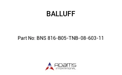 BNS 816-B05-TNB-08-603-11									