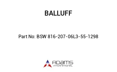 BSW 816-207-06L3-55-1298									