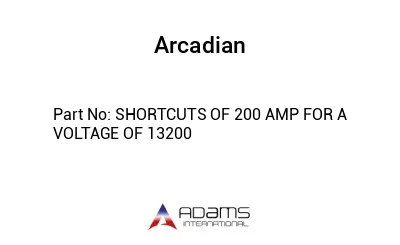 SHORTCUTS OF 200 AMP FOR A VOLTAGE OF 13200